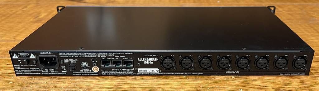 Console di mixaggio: Allen & Heath IDR Input Expander, IDR-IN – Usato da Rüti ZH venduto da Philippek 2