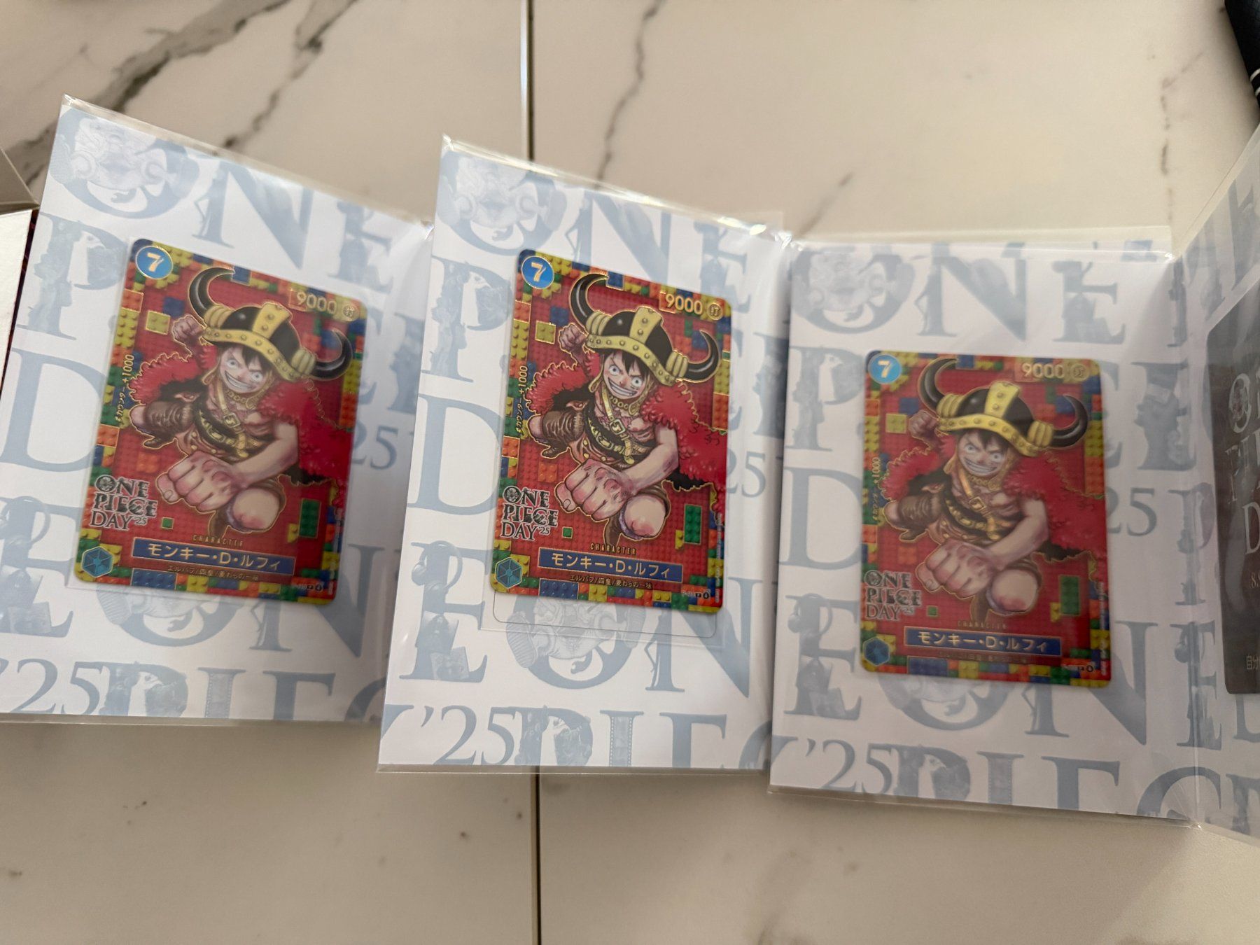 Bandai Carte collezionabili: Monkey.D.Luffy (P-110) - One Piece Day 2025 – Nuovo e nell'imballaggio originale da Zwingen venduto da Flako250