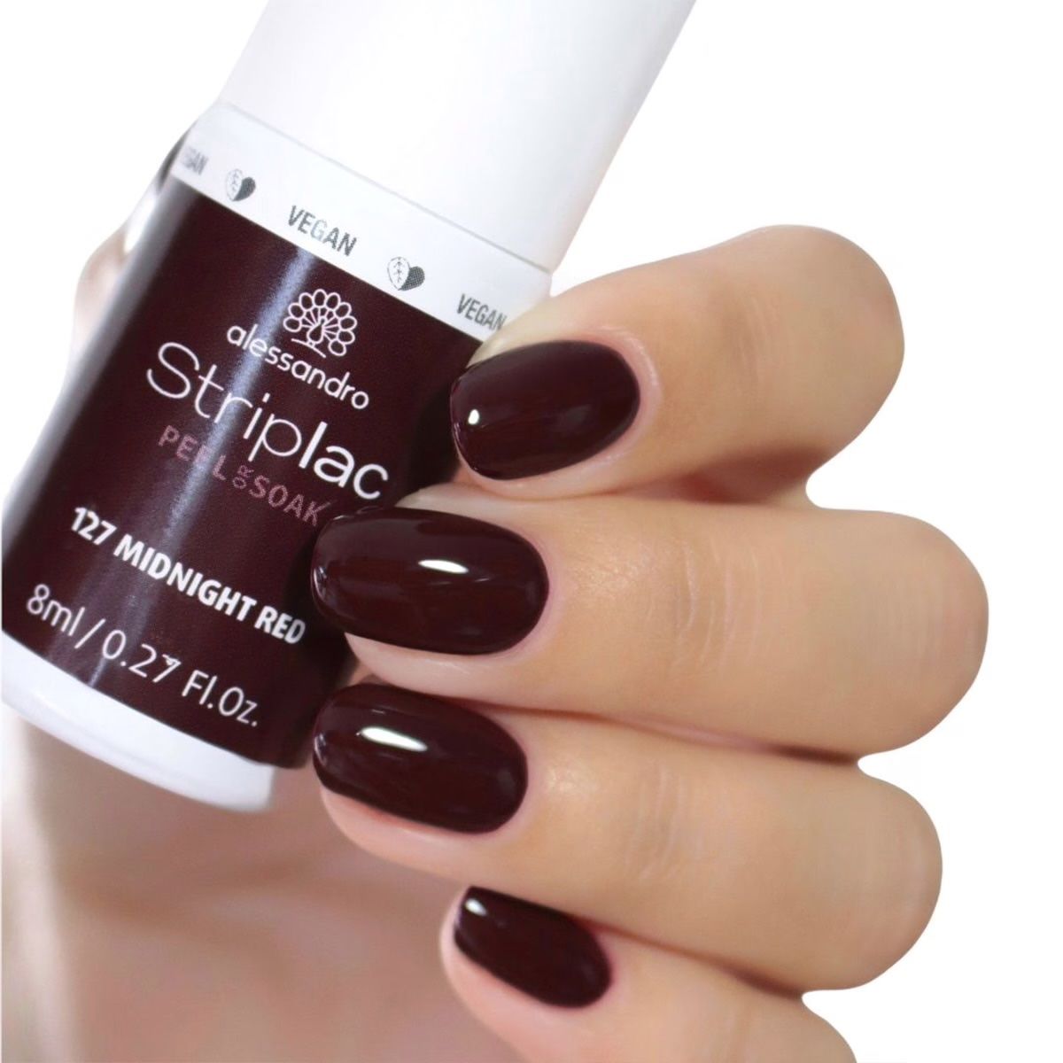 Unghie finte: StripLac Midnight Red 8ml Alessandro / letztes Stück – Nuovo e nell'imballaggio originale da Zäziwil venduto da blackpearl