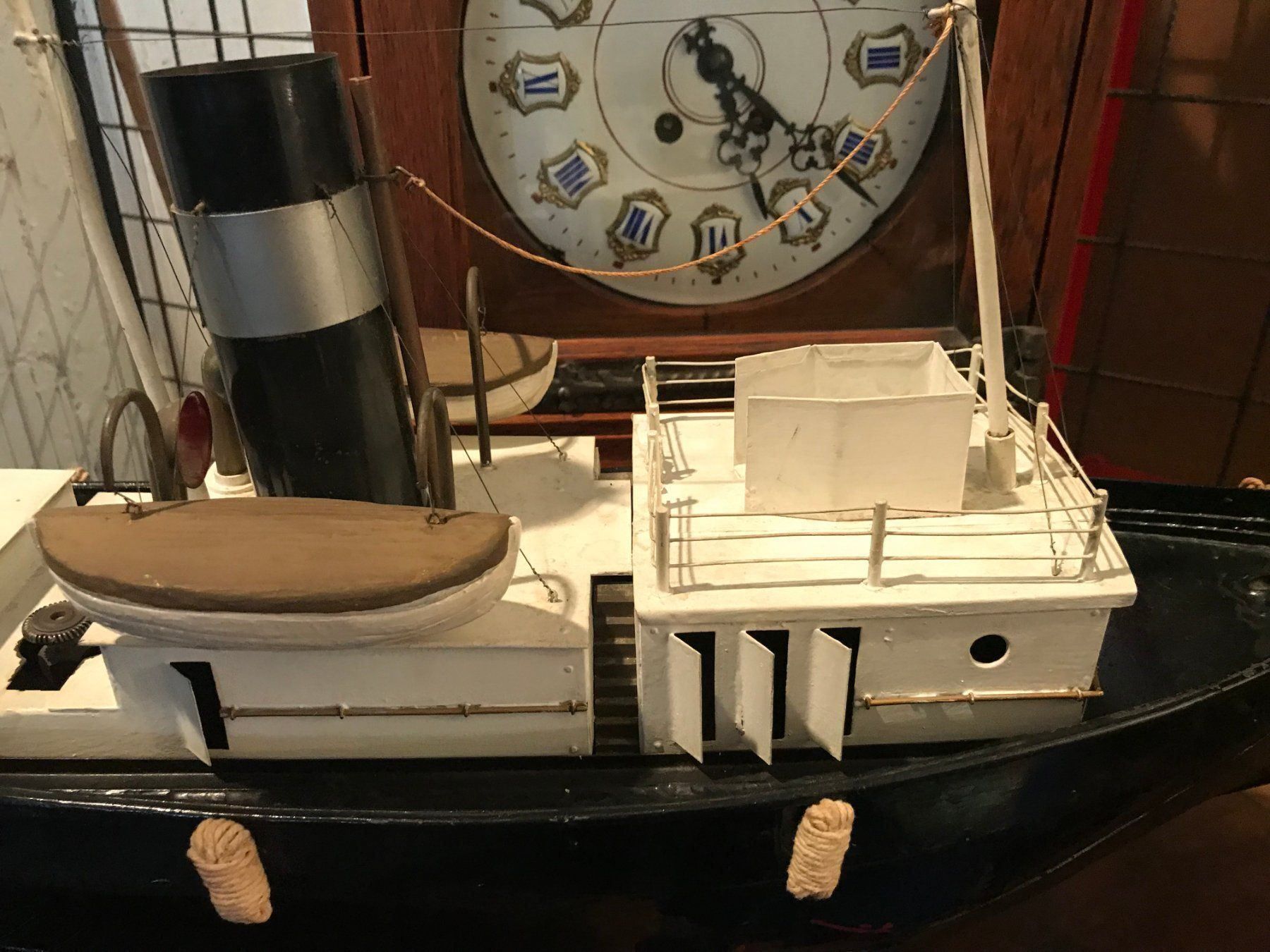 Kit di modellismo & Modellini statici: Echtdampf Blechschiff London Tug RAR !!! – Usato da Sugiez venduto da brockicenter 2