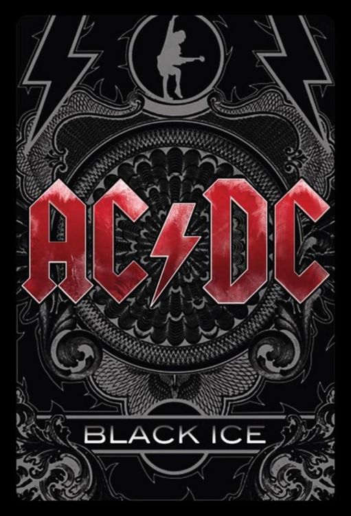 Blechschild-AC/DC-BLACK ICE (Neu und originalverpackt) in Rupperswil ...
