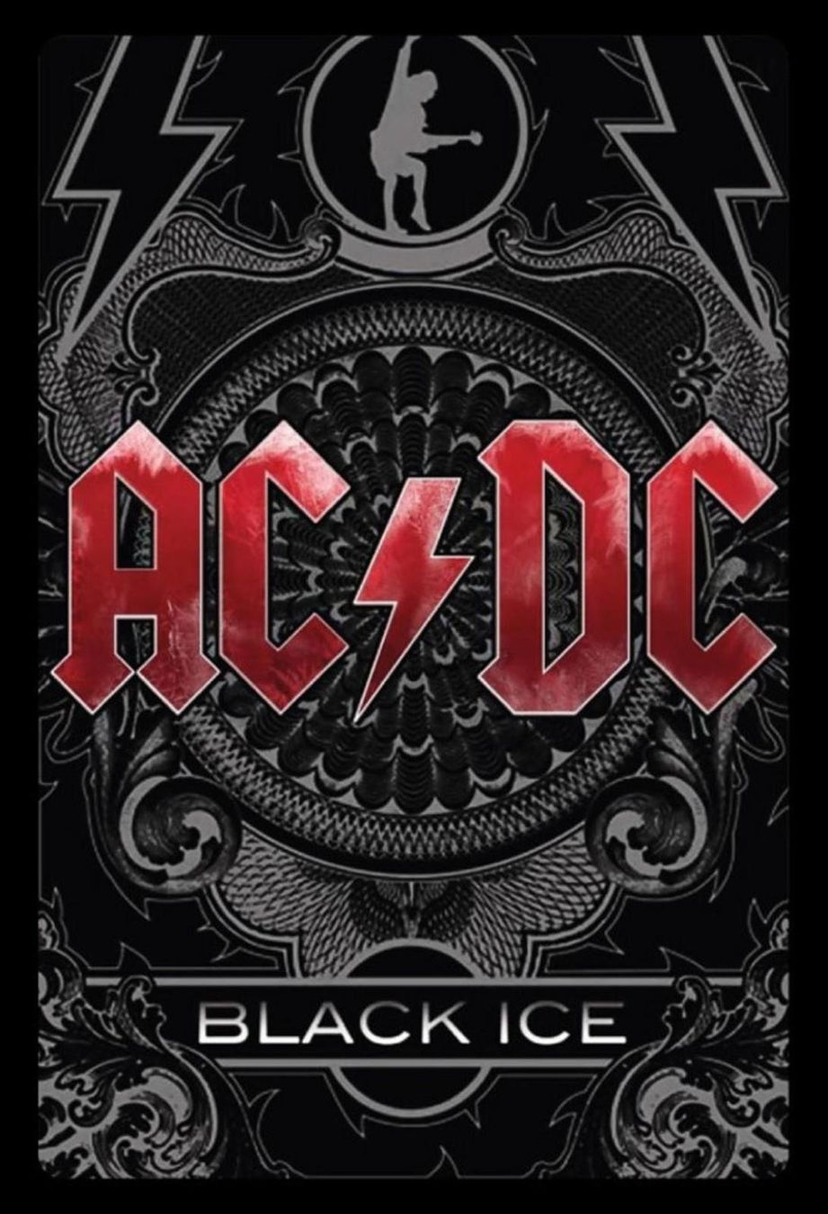 Insegne: Blechschild-AC/DC-BLACK ICE – Nuovo e nell'imballaggio originale da Rupperswil venduto da big-one-sale