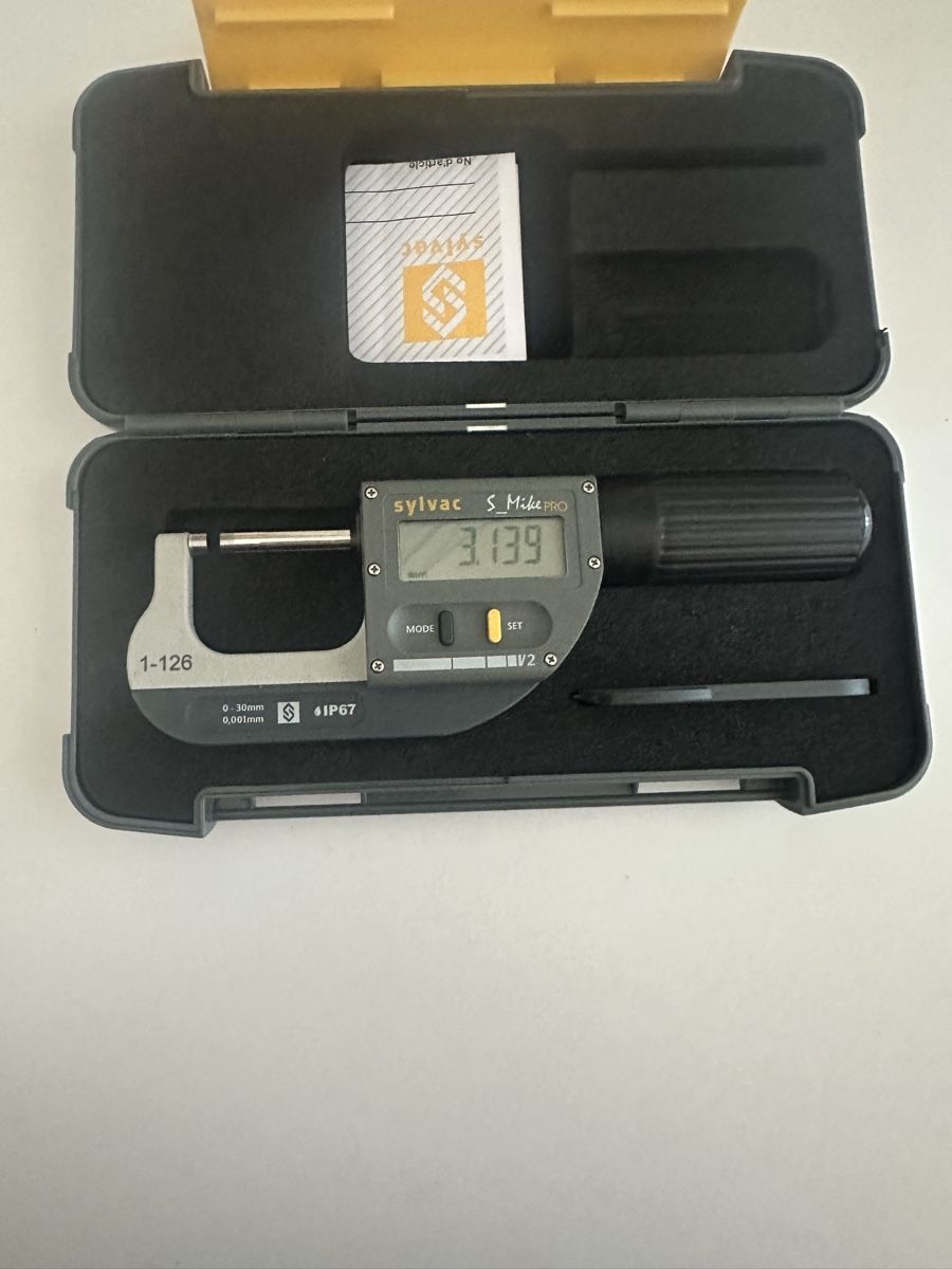 Misurare: digitaler Mikrometer – Nuovo (secondo la descrizione) da Biel-Bienne venduto da levante14 2