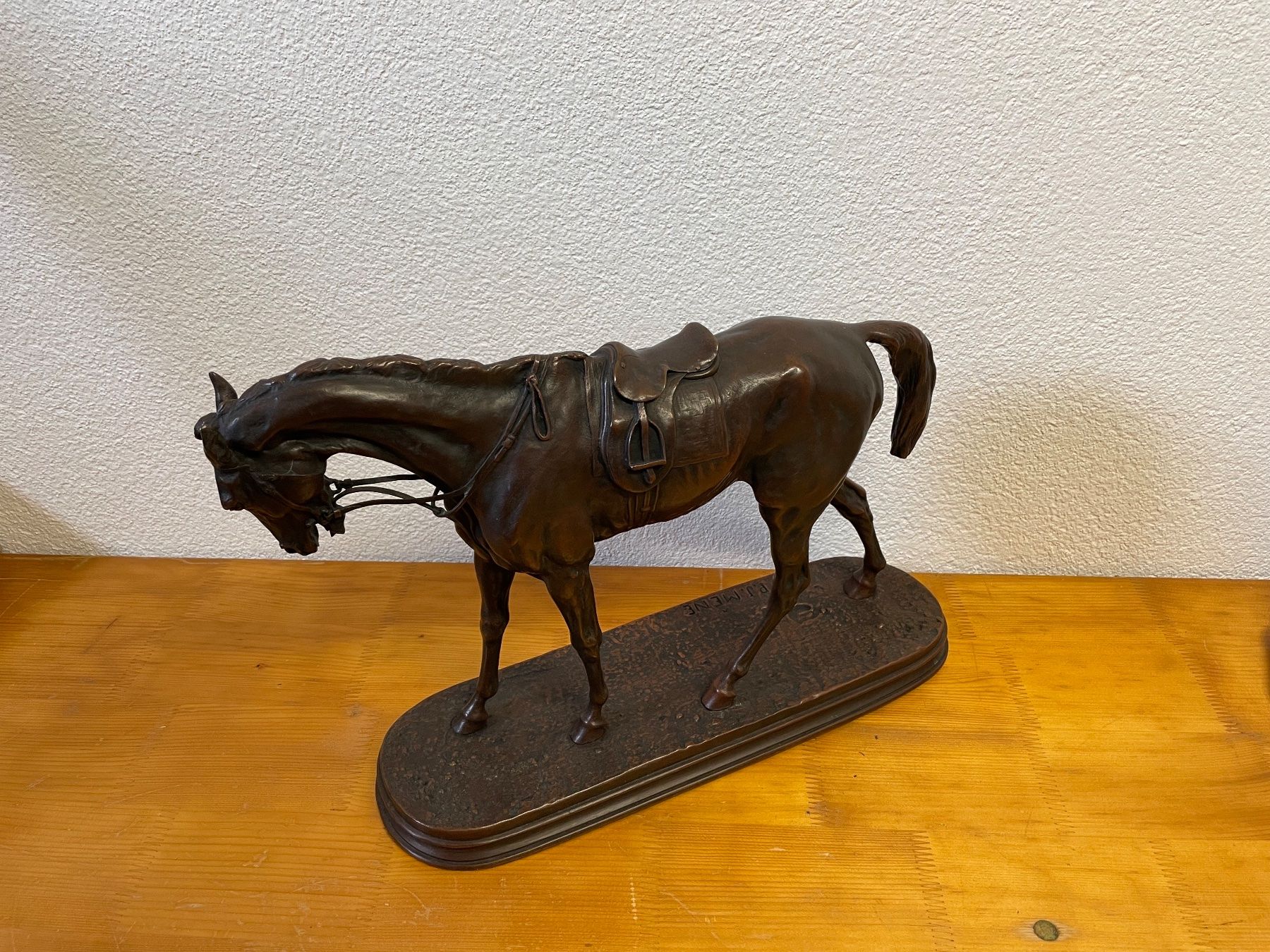 Sculture & Statue: Bronze -Skulptur Pferd P j Mene – Usato da Dällikon venduto da buyandbehappy 2