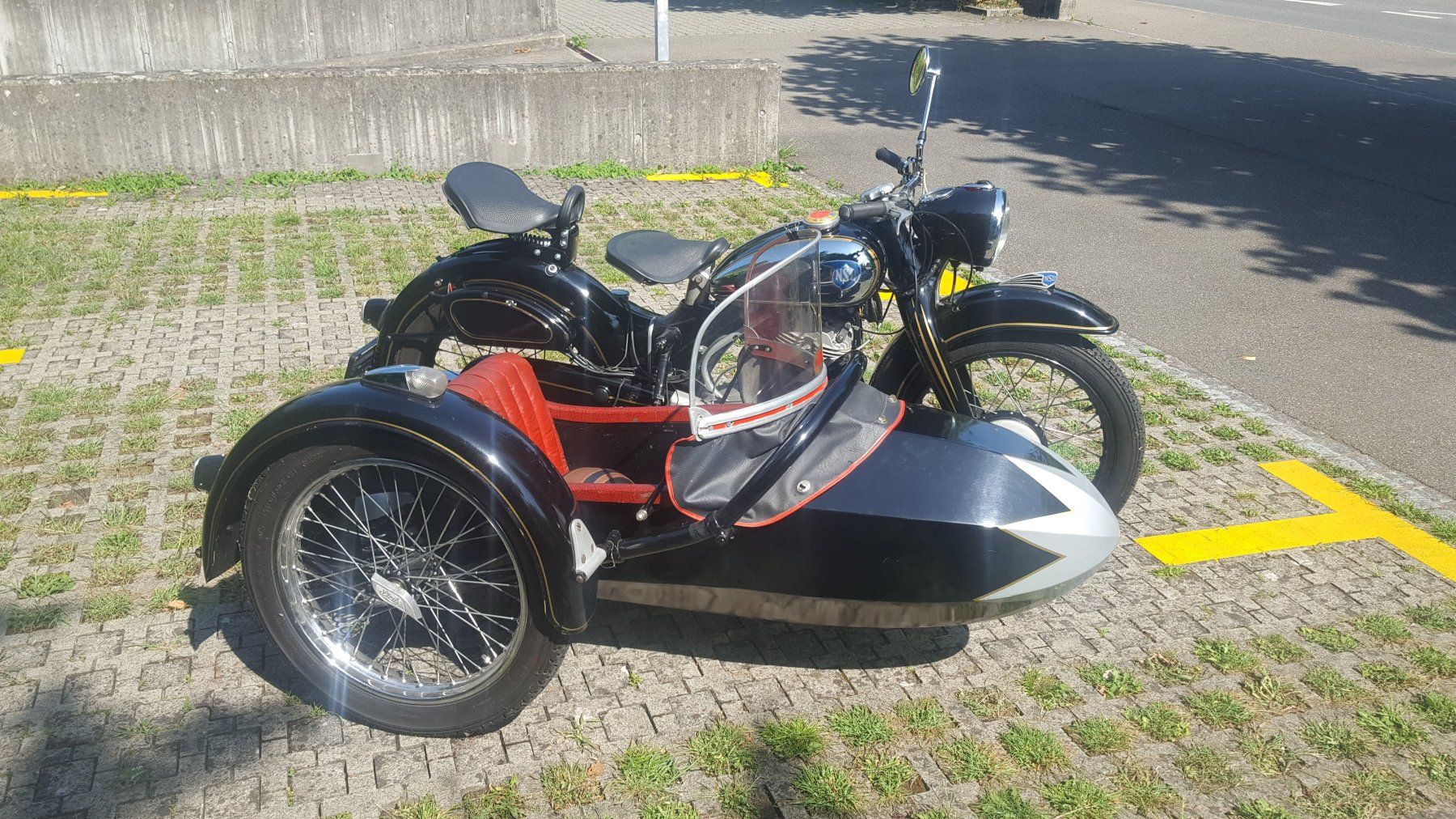Sonstige: NSU 251 OSB 1952 Gespann/ with Sidecar – Gebraucht aus Arbon von DaVinciPartners 4