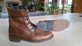 wolky 38 Leder Stiefel Damen