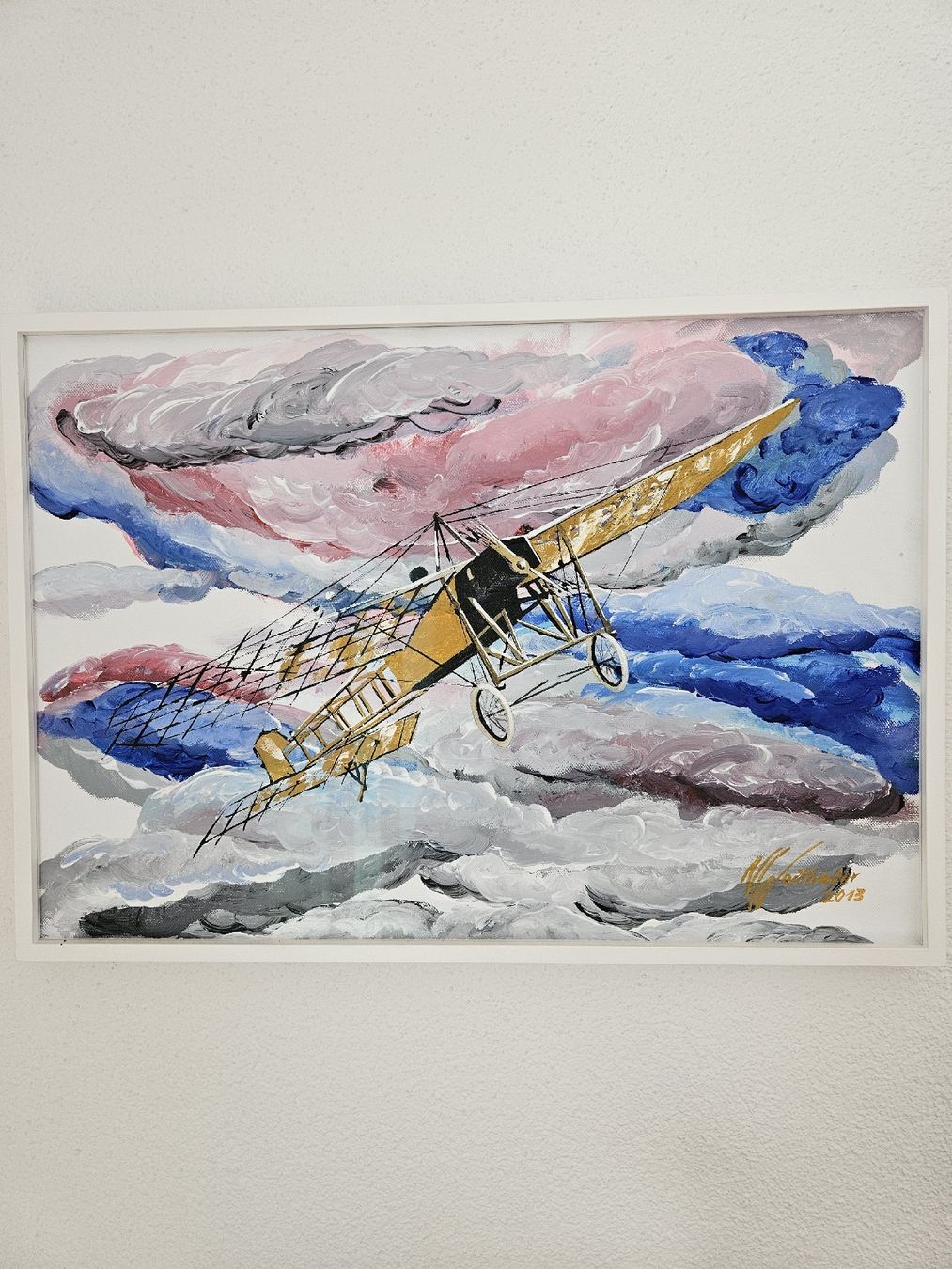 Gemälde: Spezielle Bilder für Flugfans – Gebraucht aus Obfelden von HBCQW 1