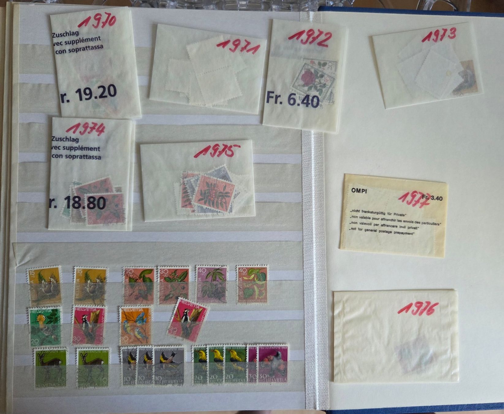 Alle Briefmarken: 2 Briefmarkenalben mit hunderten von Marken – Gebraucht aus Gossau SG von oreliefredy 9