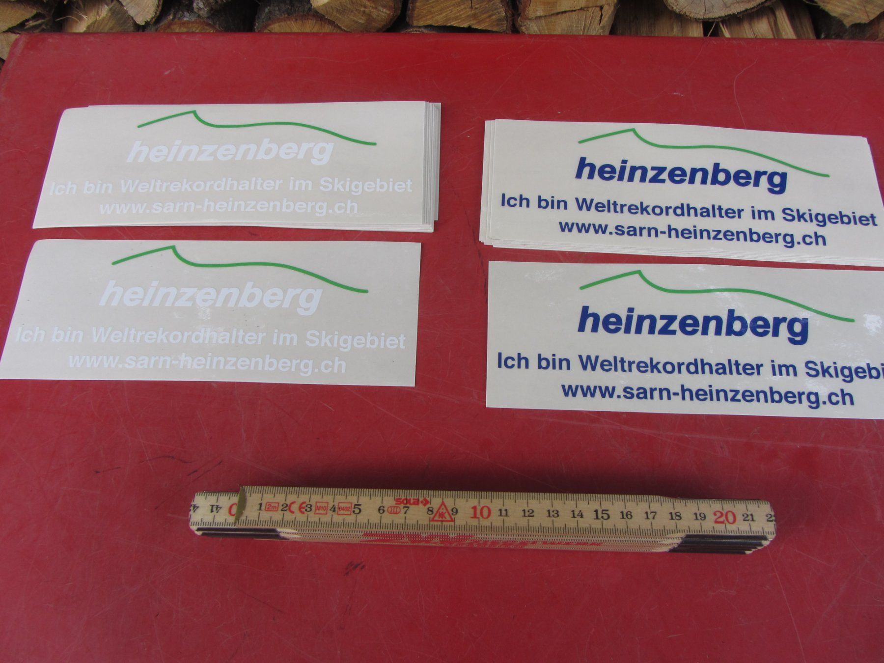 Sticker: 47 x Heinzenberg Sticker – Usato da Wolfhalden venduto da Quiria68