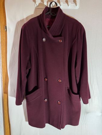 Schöner Wollmantel Gr. 42 von Rene Schaad Vintage