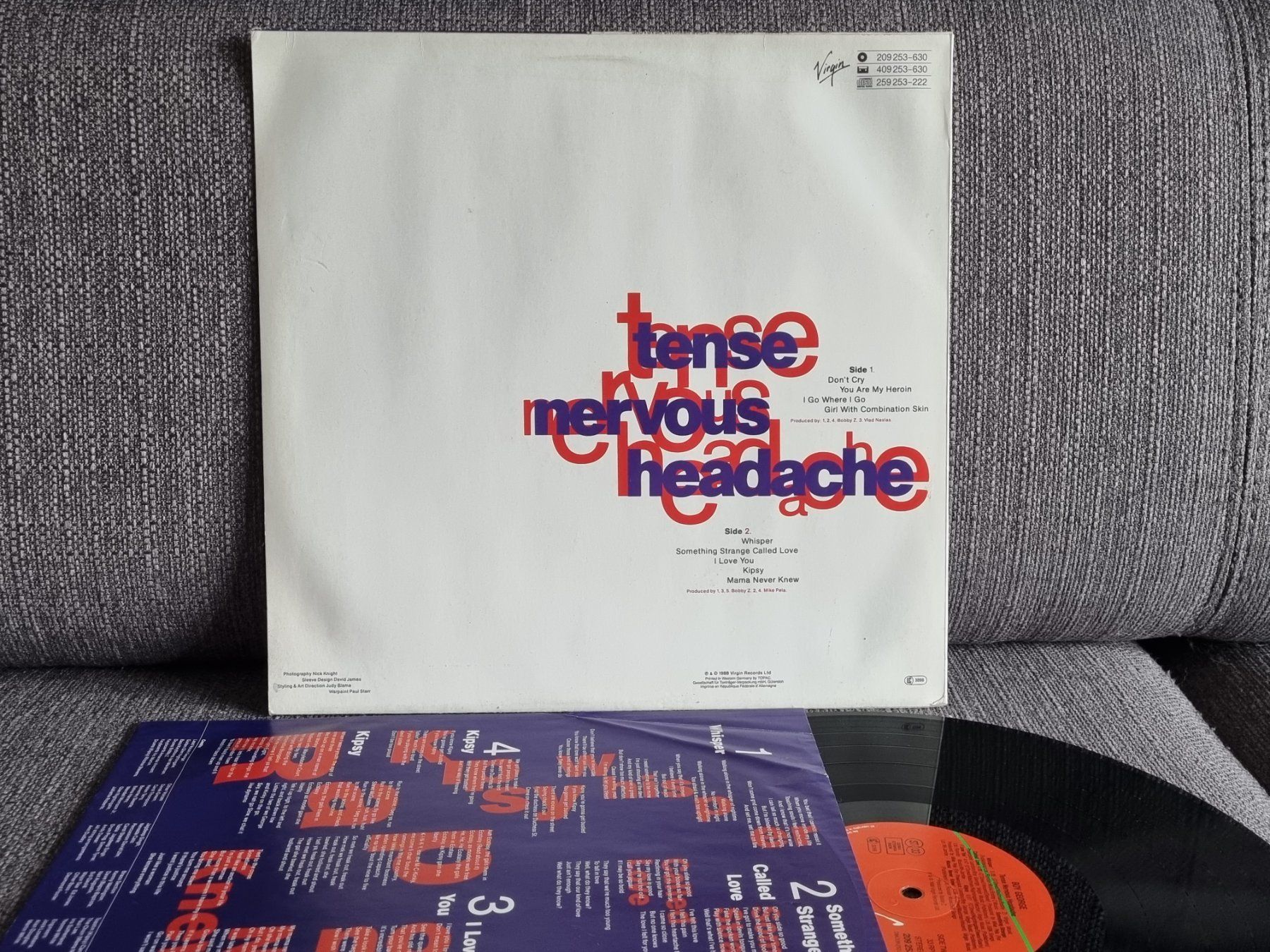Schallplatten: Boy George - Tense Nervous headache - LP – Gebraucht aus Troistorrents von Syrocks 1