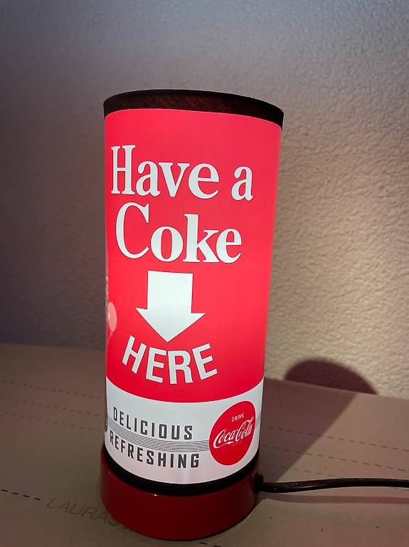 Lampen: Coca-Cola Tischeuchte – Gebraucht aus Ettingen von Donald4107 1