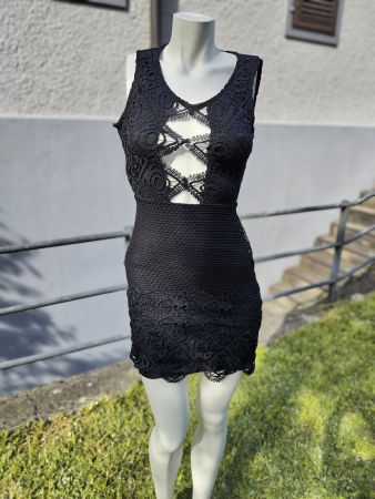 Damen Kleid, Schwarz, Grösse S