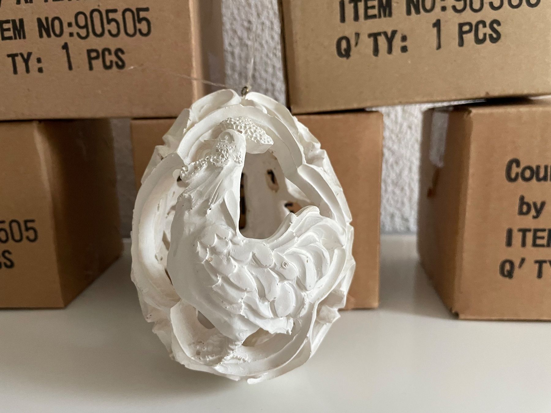 Tutte le decorazioni: 6 Stück Deko-Anhänger, neu – Nuovo e nell'imballaggio originale da Wilderswil venduto da Renaissance1