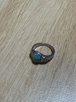  Ring mit Türkis-Stein, aus Thailand