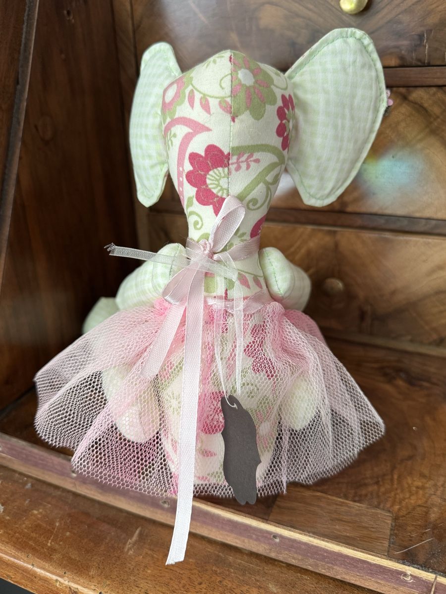 Giocattoli: Stoffelefant Handmade, Geburtsgeschenk, orig. Tildamuster – Nuovo e nell'imballaggio originale da Lotzwil venduto da Tgdromad 2
