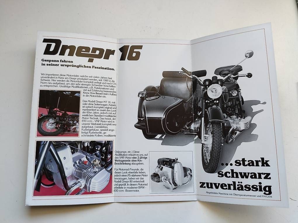 Documenti: Motorrad Prospekt Dnepr – Usato da Biel/Bienne venduto da Rouf7 2