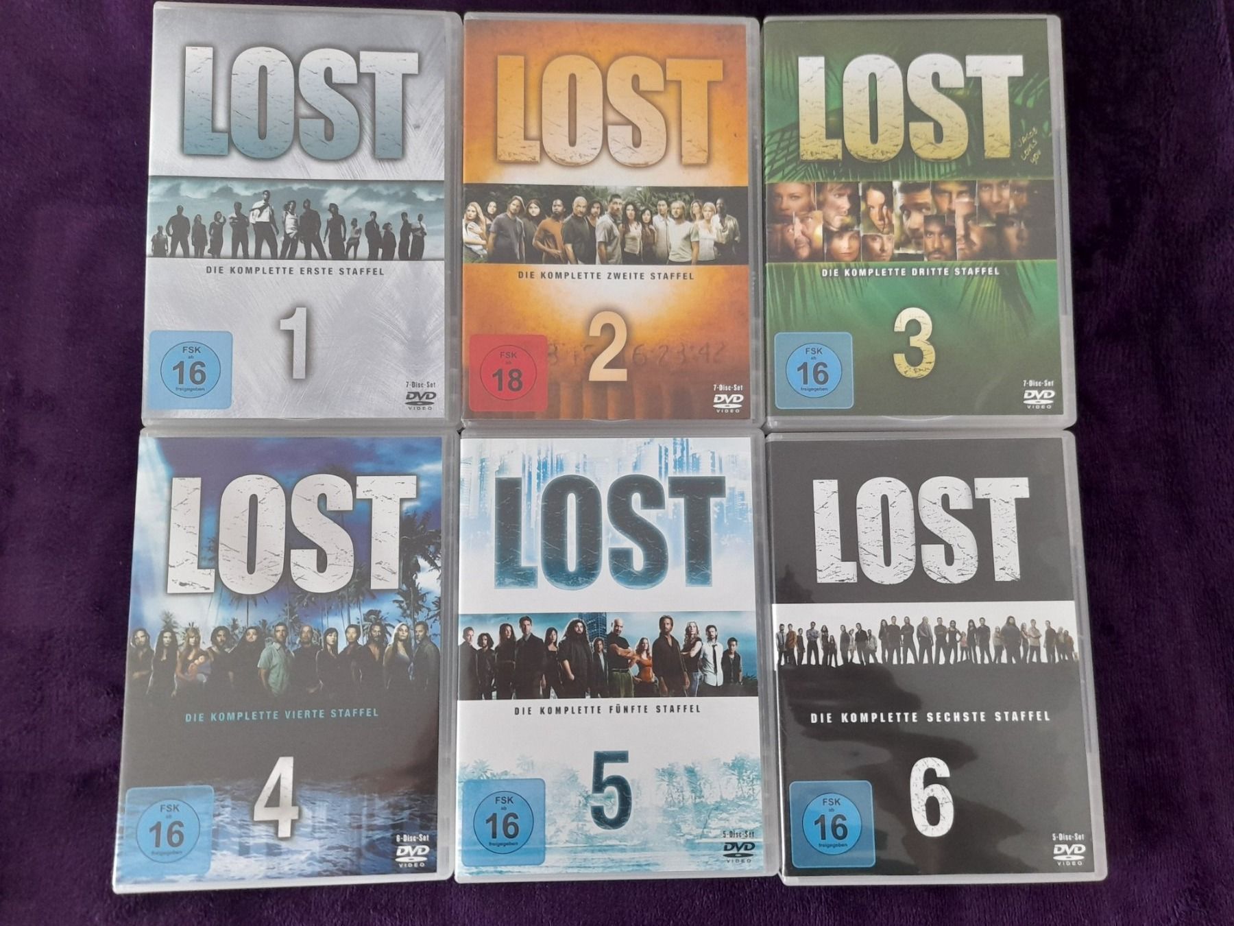 Tutti i DVDs: LOST - KOMPLETTE SERIE 1-6  PYRAMIDEN - BOX – Usato da Aesch BL venduto da Burschi59 1