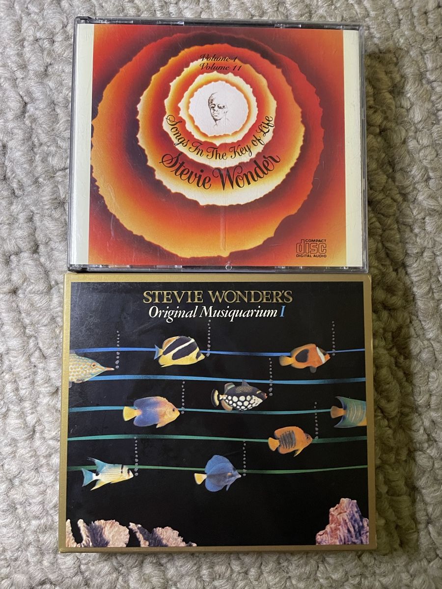 CDs: 2x Stevie Wonder – Gebraucht aus Reinach AG von trigger7811