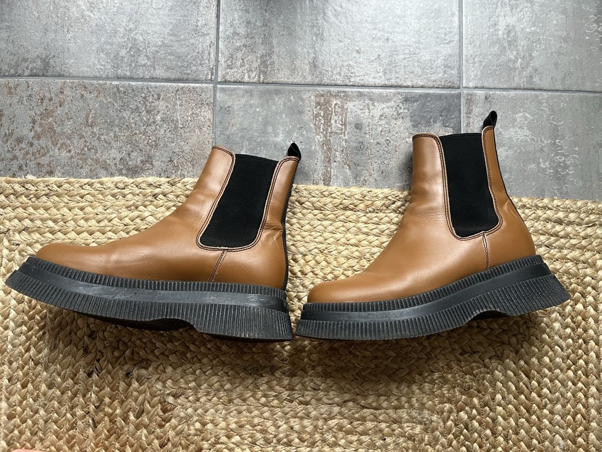 Ganni Scarpe da donna: Ganni Stiefel, Gr. 39, Braun – Usato da Zürich venduto da chloe26 1