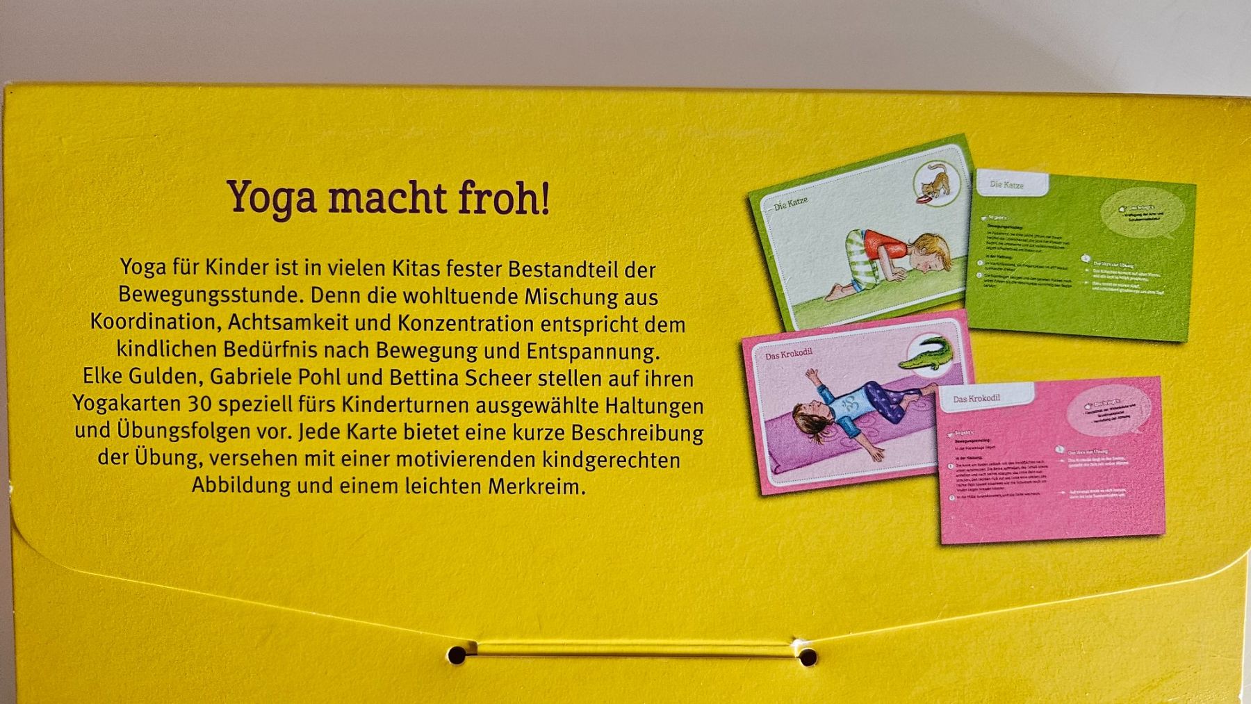 Giochi: 30 Kinder-Yoga Bildkarten mit Übungen – Usato da Basel venduto da True_Hofer_Store 1