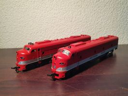 RIVAROSSI:DC: DIESELLOKS E 8 SOUTHERN PACIFIC NEUWERTIG OVP