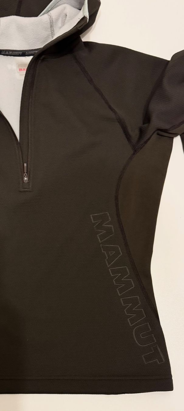 Mammut Maglioni & Felpe: Pull à capuche femme MAMMUT, Half Zip, marron, taille M – Nuovo (secondo la descrizione) da Genève venduto da OnSale 4