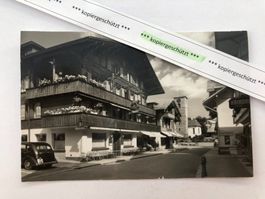 Adelboden Dorfstrasse Hotel Bären alt AK