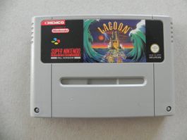 Super Nintendo SNES Kult Action Game Lagoon