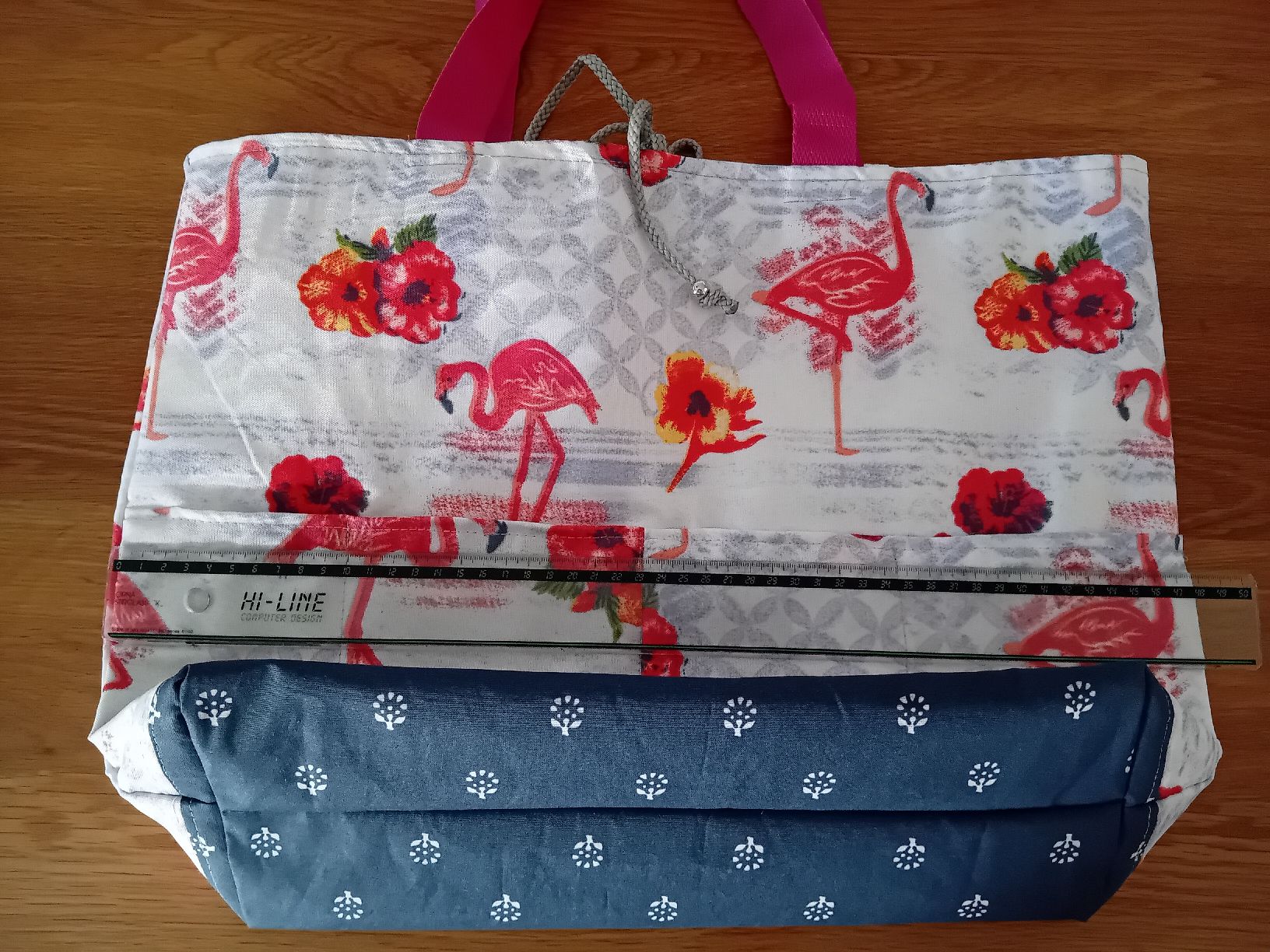 Taschen: Sommer/Bade Tasche mit Flamingo Muster, Handmade, – Neu (gemäss Beschreibung) aus Burgdorf von carodesign1 4