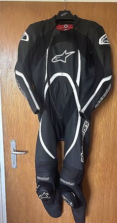 Alpinestars Orbiter V2 Lederkombi Einteiler Gr. 48