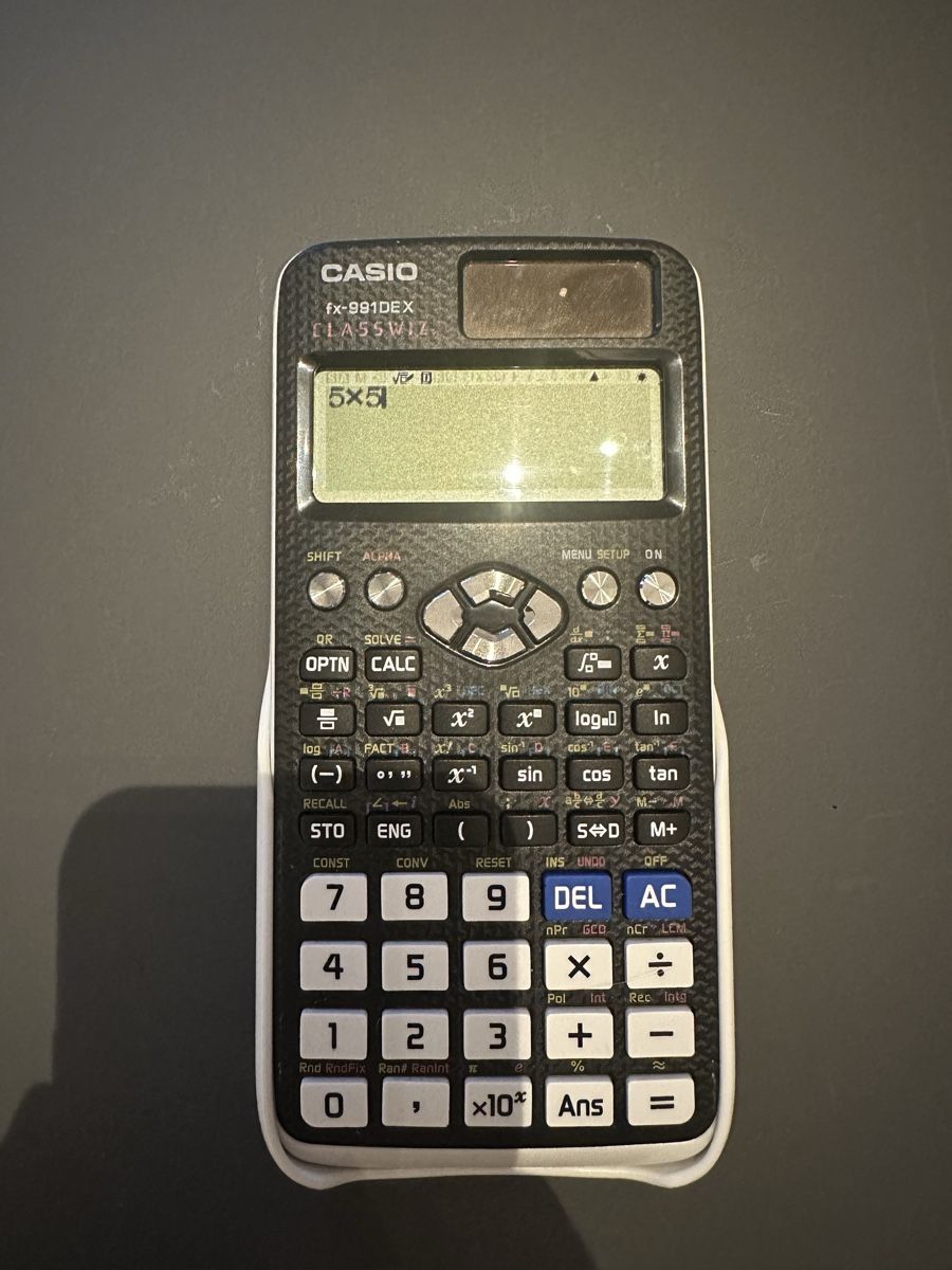 Calcolatrici tascabili: Casio fx-991DEX ClassWiz – Usato da Zürich venduto da win_tvc7