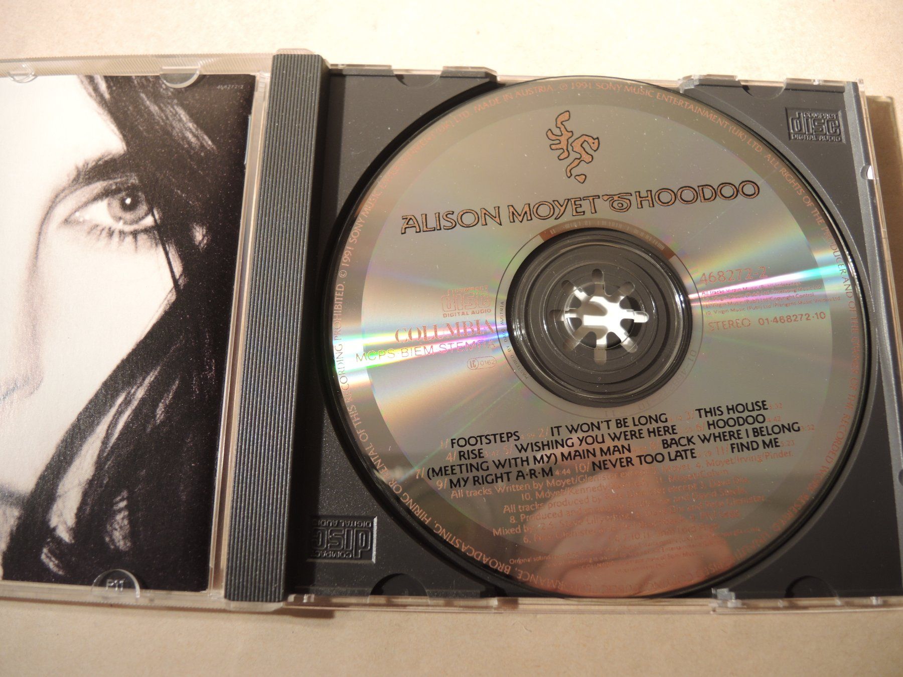 CD: Alison Moyet - Hoodoo ( CD ) – Usato da Rorschach venduto da maeck8 1