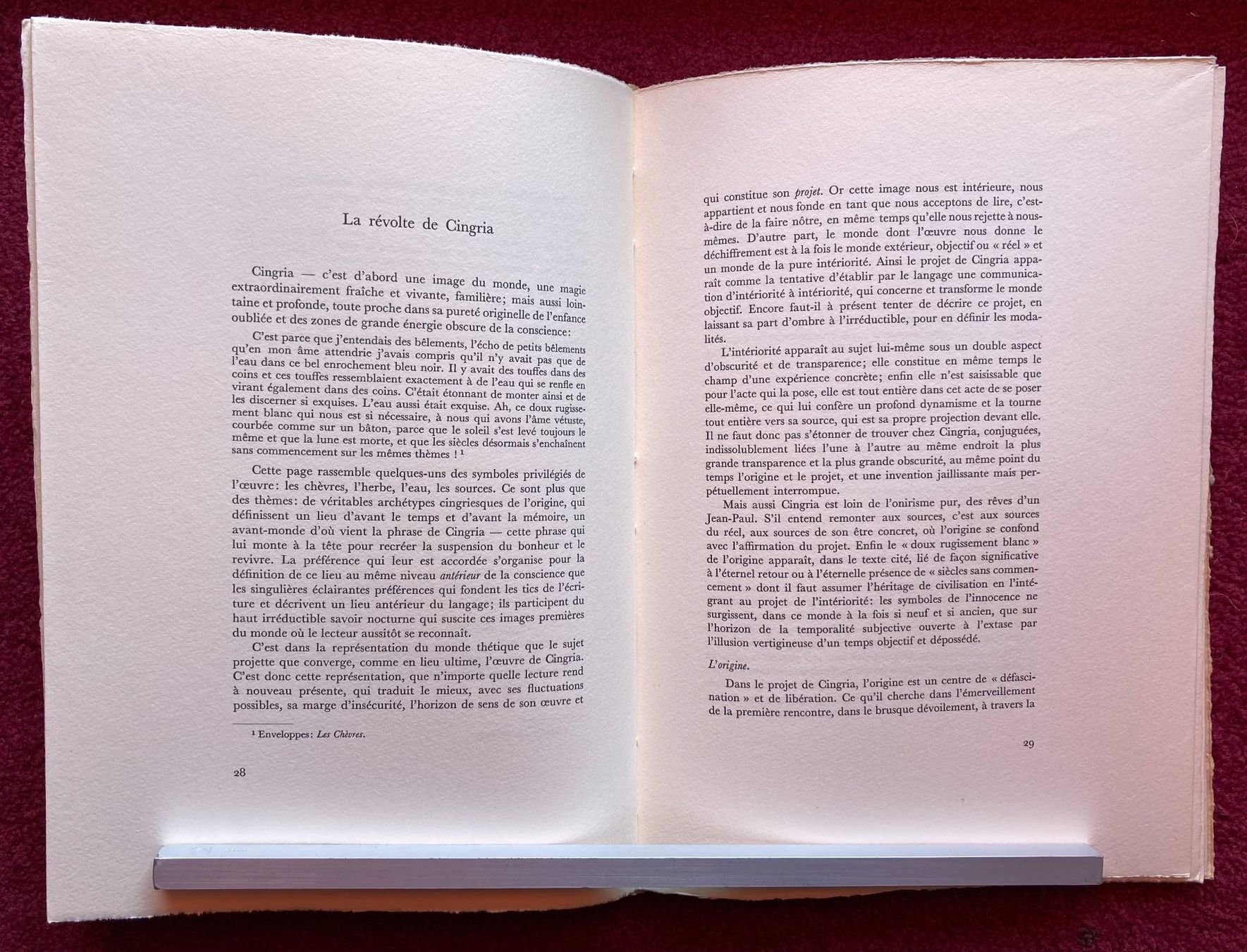 Libri: Charles-Albert Cingria - 1883-1954 / 1966 – Usato da Versoix venduto da HELVETICA_1 4