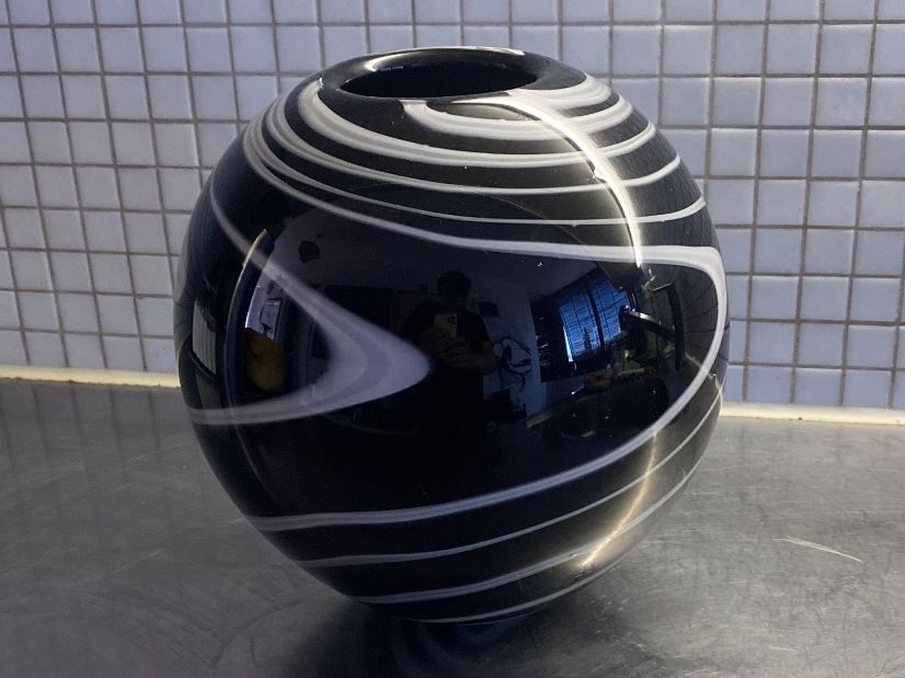 Murano Vasi & Recipienti: Mundgeblasene Murano Glasvase – Usato da Solothurn venduto da BORGHAGEN