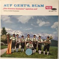 Die Fidelen Inntaler – Auf geht’s, Buam (LP)