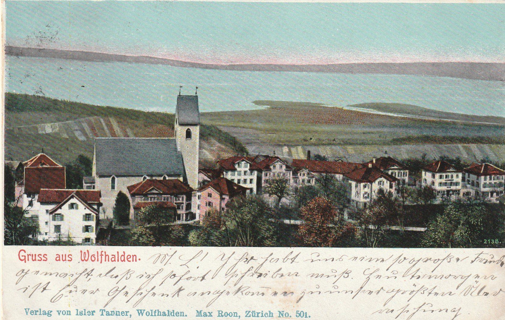 Ansichtskarten: Wolfhalden – Gebraucht aus Rorschacherberg von fratovi2