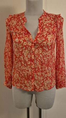 Wie neu: Wunderschöne Bluse von Gerard Darel Paris Gr. 38