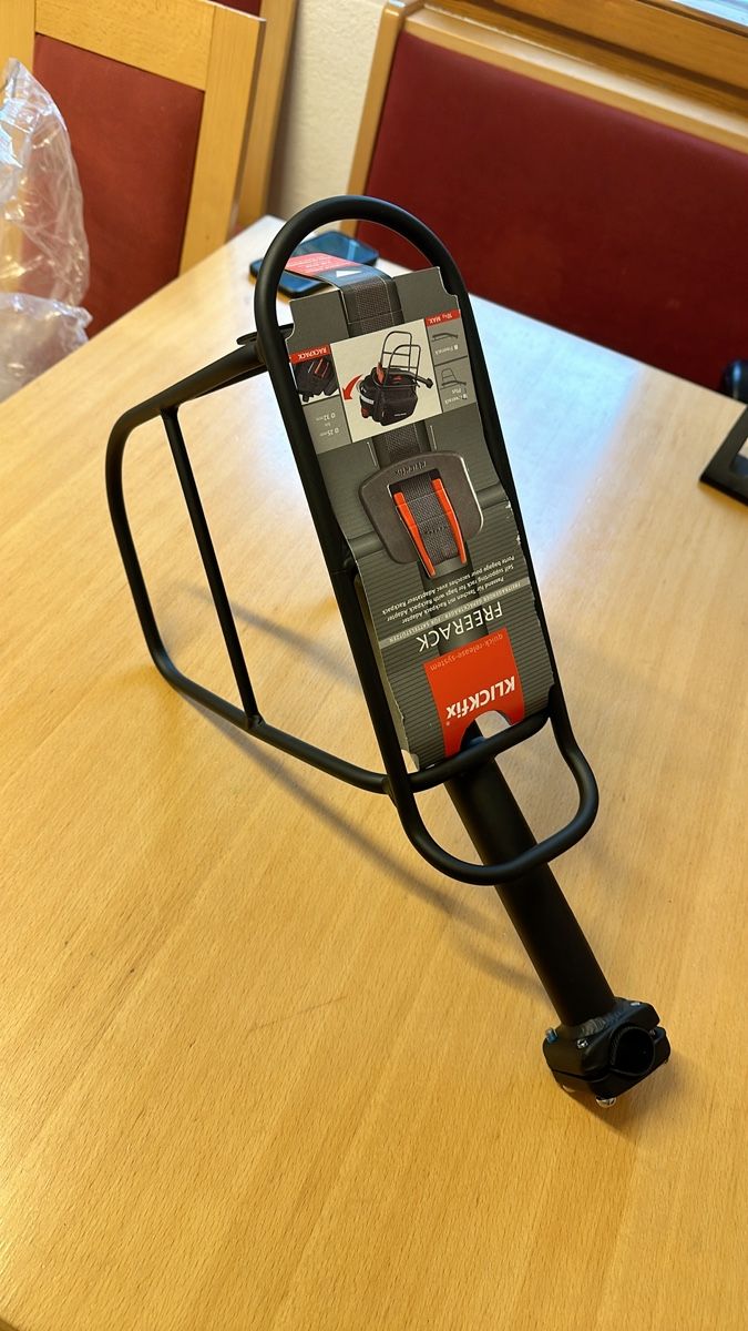 Pezzi di ricambio: Klickfix Freerack for Bikes – Nuovo (secondo la descrizione) da Zermatt venduto da katytesunshine