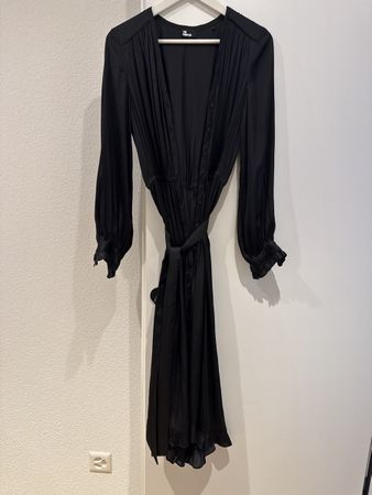 Wickelkleid schwarz von Kooples