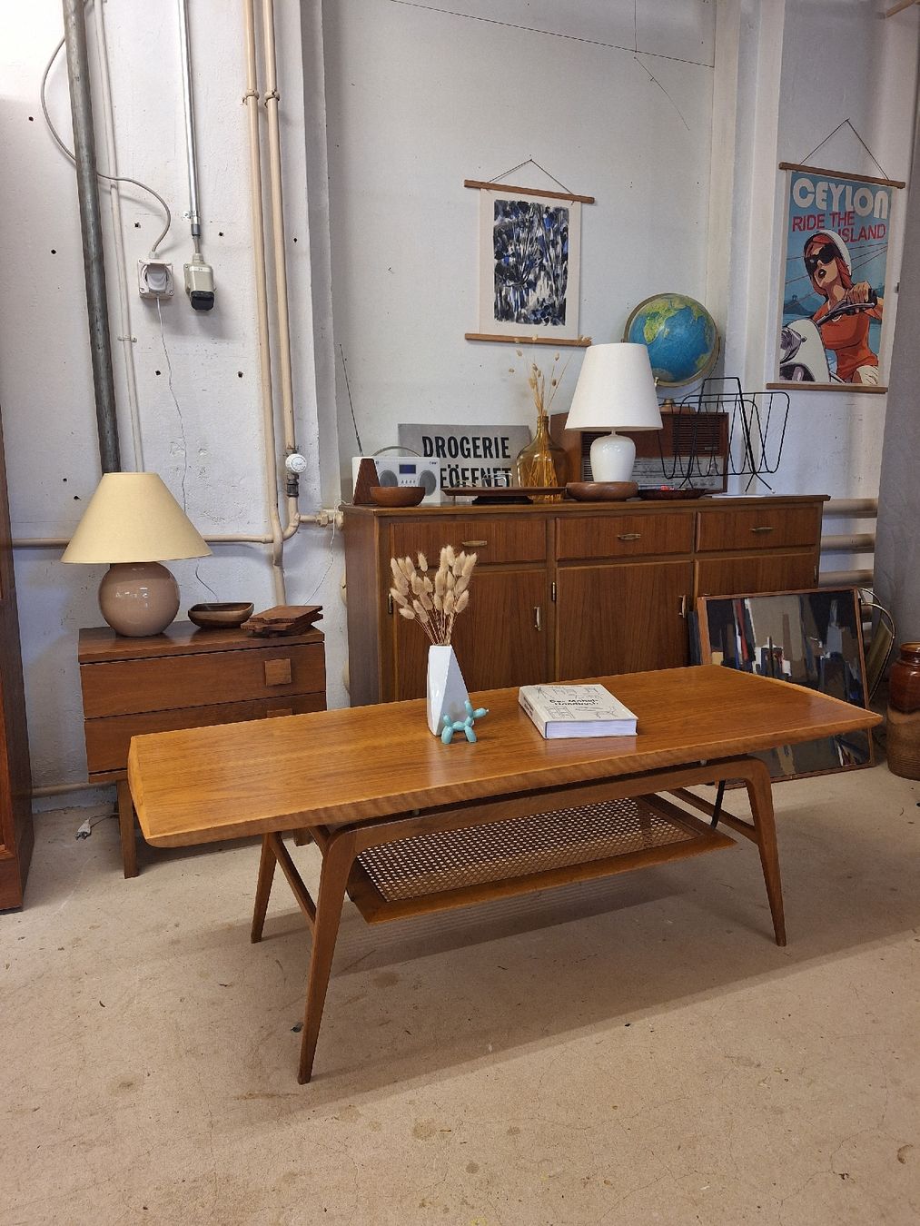 Tavoli: Mid Century Couchtisch, Vintage, Nussbaum – Usato da Urtenen-Schönbühl venduto da Atelier21_bern 9