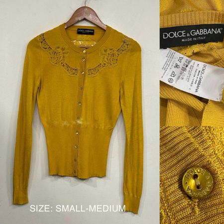 Dolce & Gabbana Silk Cardigan