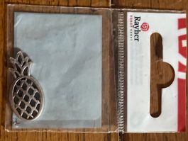 2273622 métal ananas anhanger pendentif