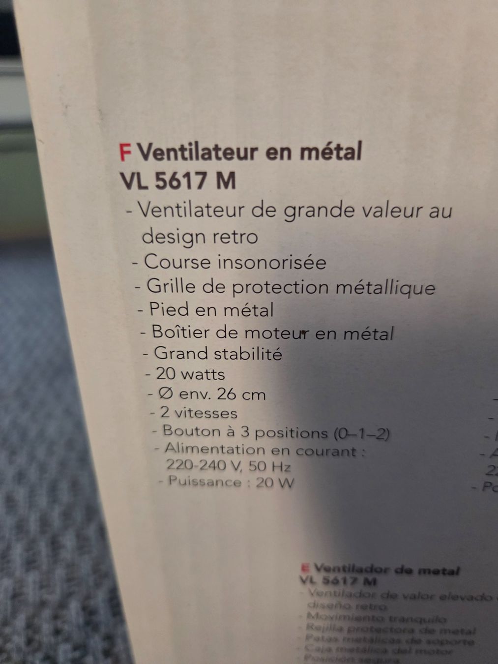 Ventilateurs: Ventilateur AEG – D'occasion à Vallamand par mamideco 4
