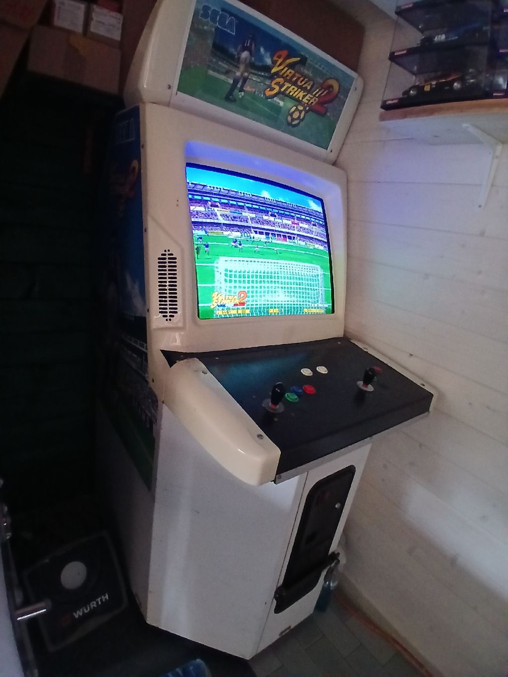 Sega Spiele: Virtua Striker 2  Sega arcade – Defekt aus Tägerig von Gaet83 1