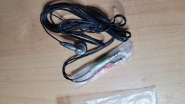 Ecuteur avec un microphone 2 x jack 2,5mm