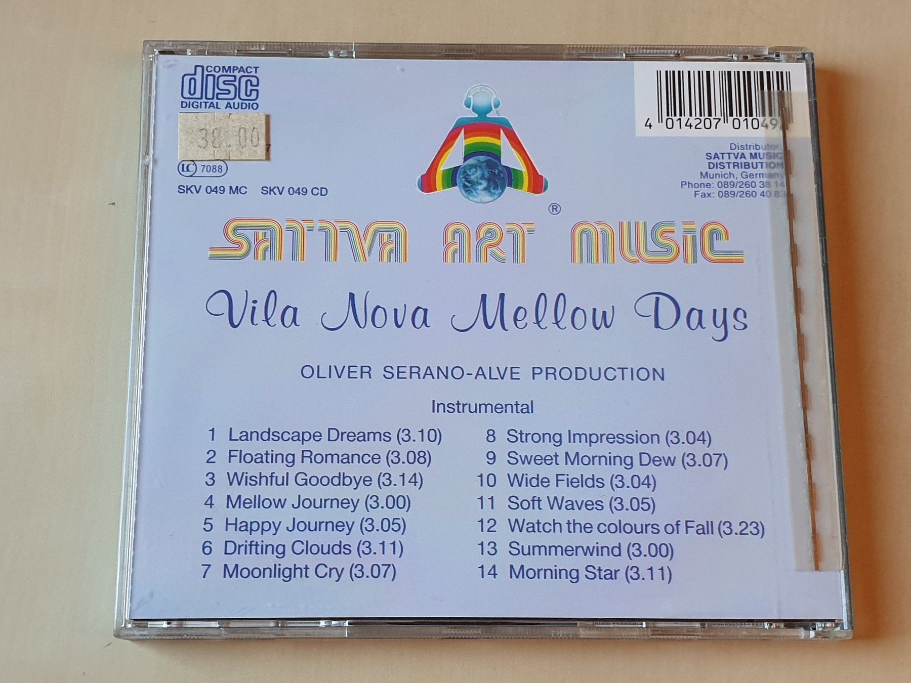 CD: Vila Nova Mellow Days – Usato da Stansstad venduto da collectorsshop 1