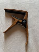 Gitarrenkapodaster Holzoptik neu