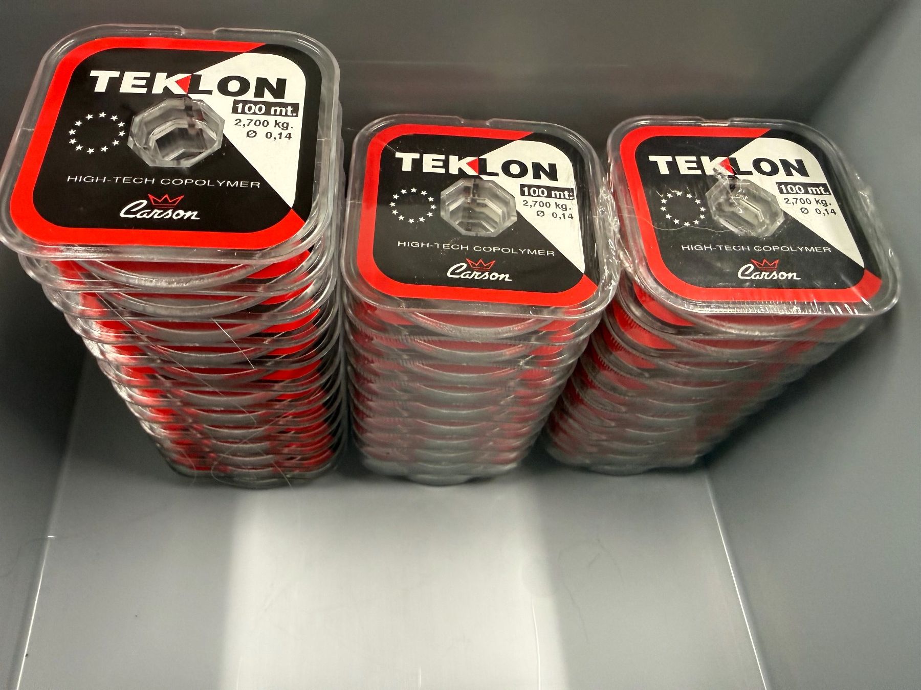 Fili: Teklon Tippet / Vorfachmaterial 0,12, 0,14, 0,45mm – Nuovo (secondo la descrizione) da Röschenz venduto da fishingproducts.CH 1