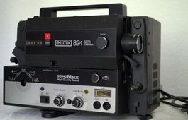 Filmprojektor EUMIG Mark 824 Super8 8mm projecteur de film